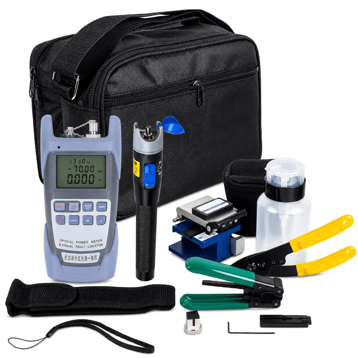 Kit professionnel d’Installation et de test de fibre optique
