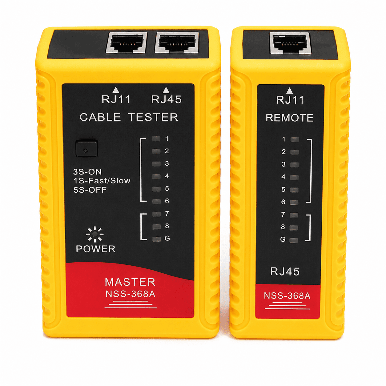 Testeur de Câbles Réseau RJ11 / RJ45 NSS-368A
